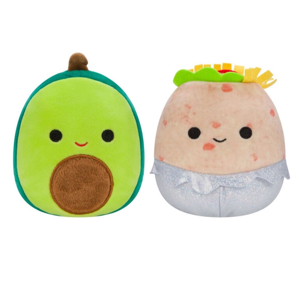 Squishmallows Flip-a-mallows 8" - Avacado and Burrito